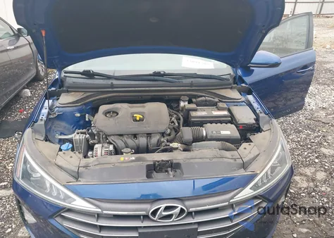 2019 Hyundai Elantra Sel из США, поврежденный, VIN 5NPD84LF4KH486982